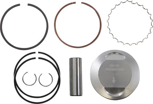 WISECO Piston Kit - +0.50 mm High-Performance 4665M04800