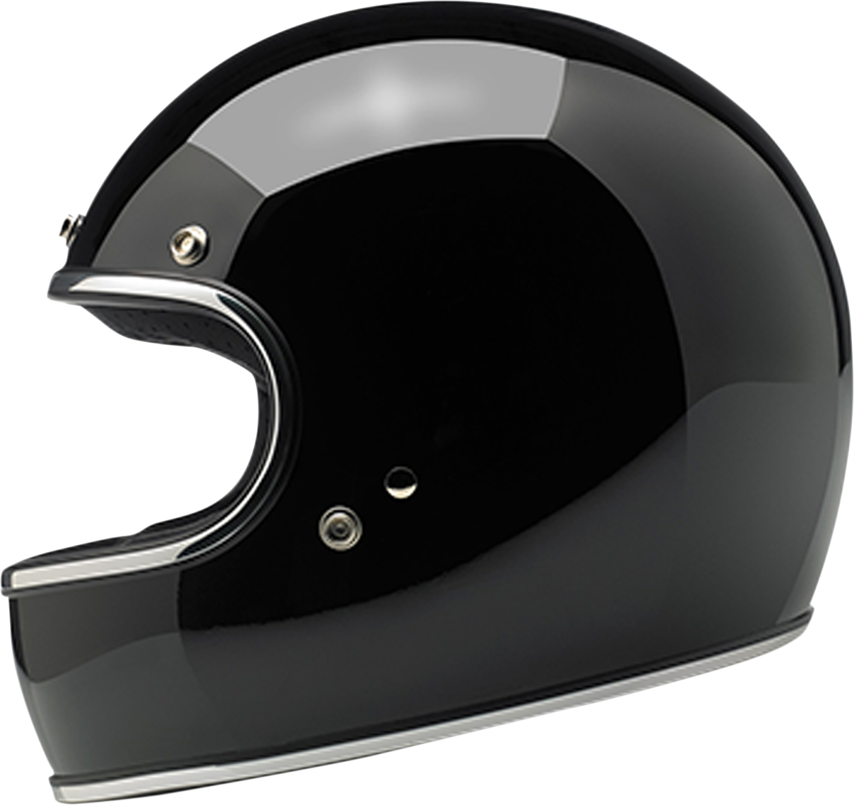 BILTWELL Gringo Helmet - Gloss Black - Medium 1002-101-103