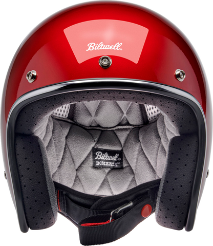 BILTWELL Bonanza Helmet - Metallic Cherry Red - Small 1001-351-202