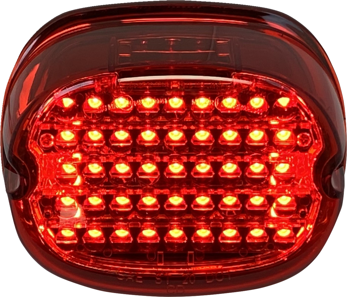 CUSTOM DYNAMICS Taillight - No Window - Red CD-TL-NW-R