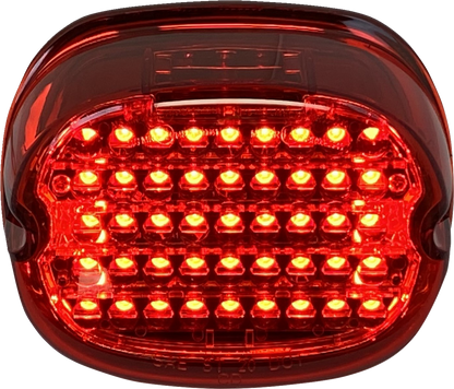 CUSTOM DYNAMICS Taillight - No Window - Red CD-TL-NW-R