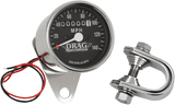 DRAG SPECIALTIES 2.4" MPH Mini LED Mechanical Speedometer/Indicators - Chrome Housing - Black Face - 2:1 21-6805DS1-BX15