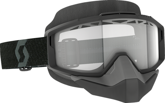 SCOTT Split Snow Goggles - OTG - Black - Clear 285543-0001043