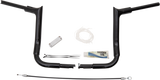FAT BAGGERS INC. Handlebar Kit - Pointed Top - 12" - Black 809112-B