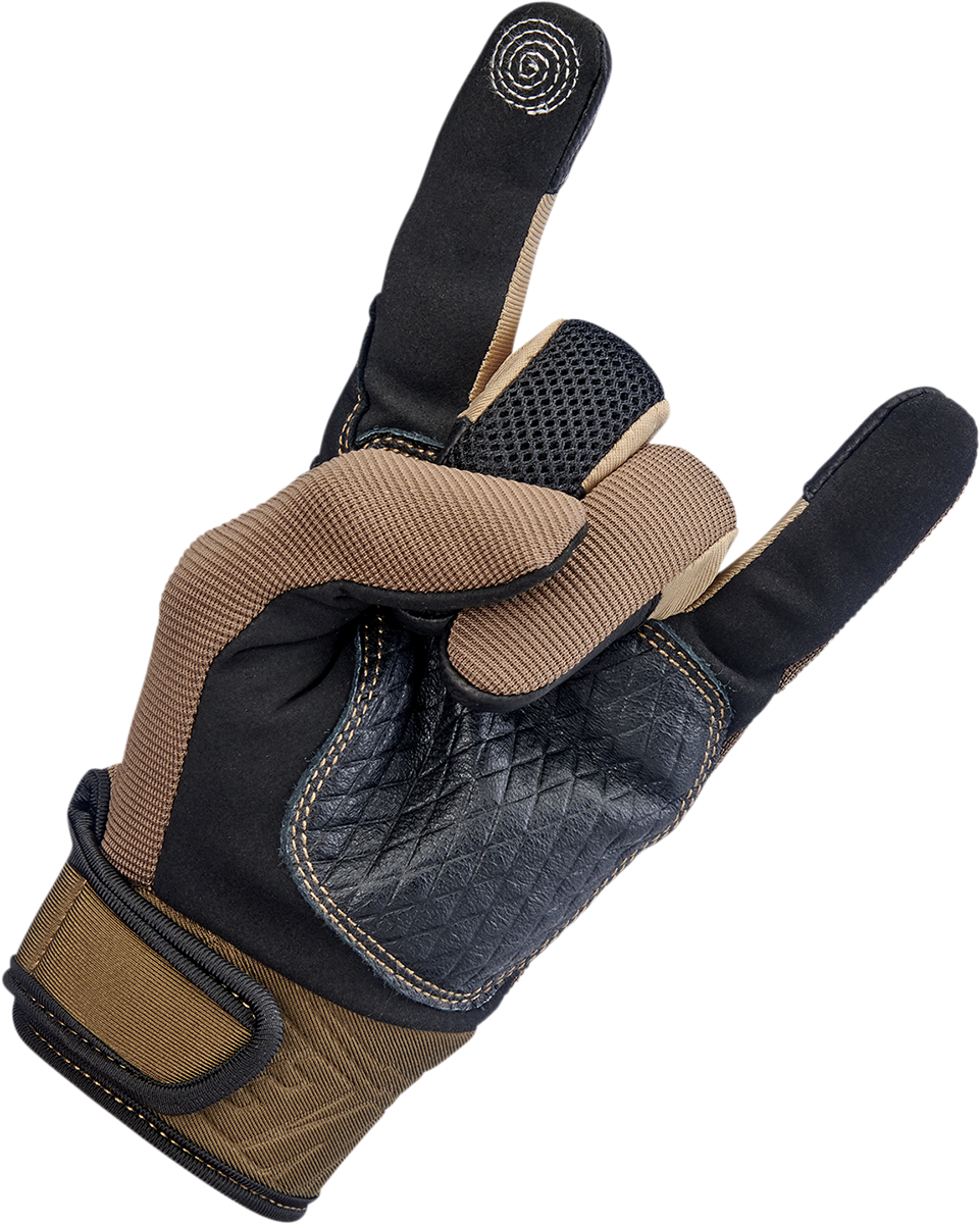 BILTWELL Baja Gloves - Chocolate - XL 1508-0201-305