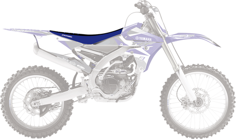 BLACKBIRD RACING Double Grip 3 Seat Cover - Blue/Black - Yamaha 1248H