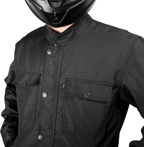 THRASHIN SUPPLY CO. Atlas Jacket - Black - Medium TMJ-02-09