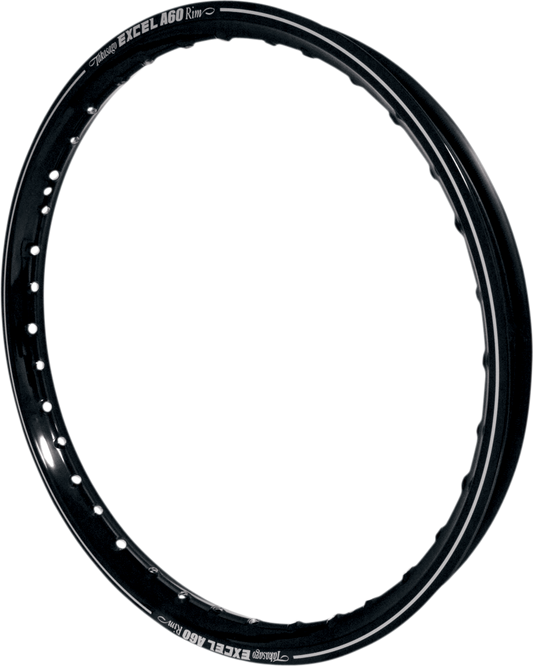 EXCEL Rim - A60 - Front - Black - 21"x1.60" - 36 Hole ICK608