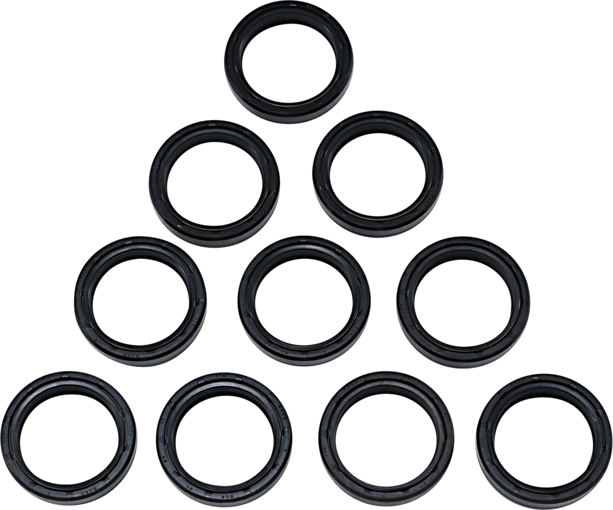 DRAG SPECIALTIES Fork Oil Seals - 41 mm - Showa Forks - 10-Pack SUG RETAIL IS FOR A PAIR 55-119-10