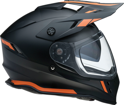 Z1R Range Helmet - Uptake - Black/Orange - Large 0140-0117