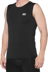 100% Basecamp Sleeveless Shirt - Black - XL 40046-00003