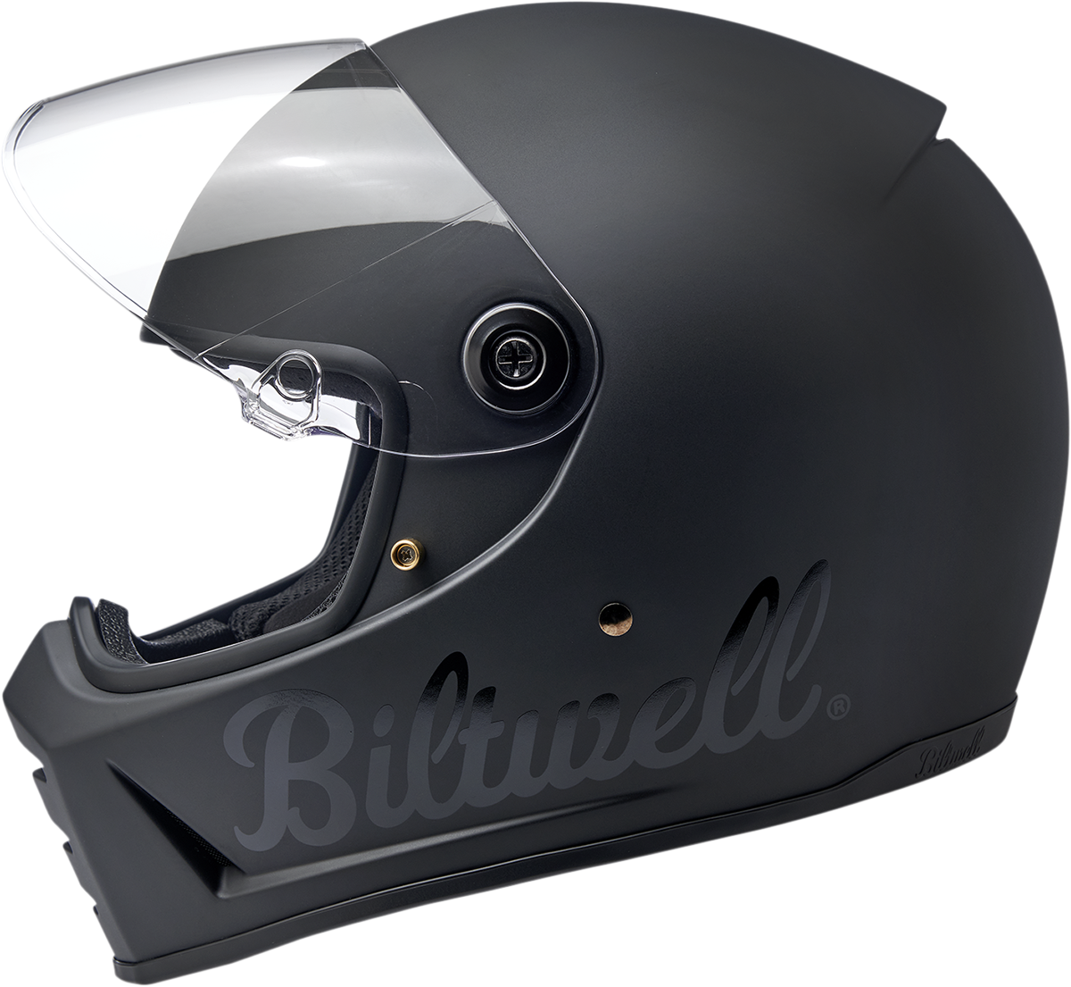 BILTWELL Lane Splitter Helmet - Flat Black Factory - XL 1004-638-105