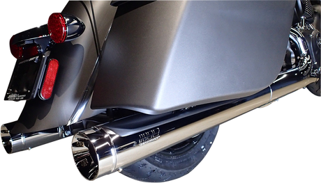 SUPERTRAPP Mufflers - Chrome - Indian Touring with Luggage 140-21770