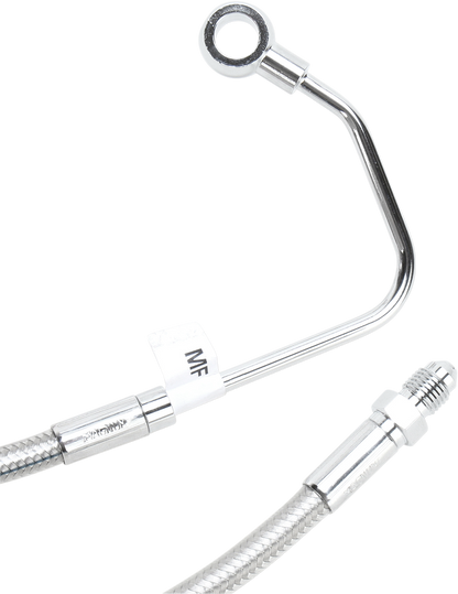 MAGNUM Mid Brake Line - ABS - Polished Stainless 57011