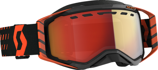 SCOTT Prospect Snow Goggles - Orange/Black - Enhancer Red Chrome 272846-1008312