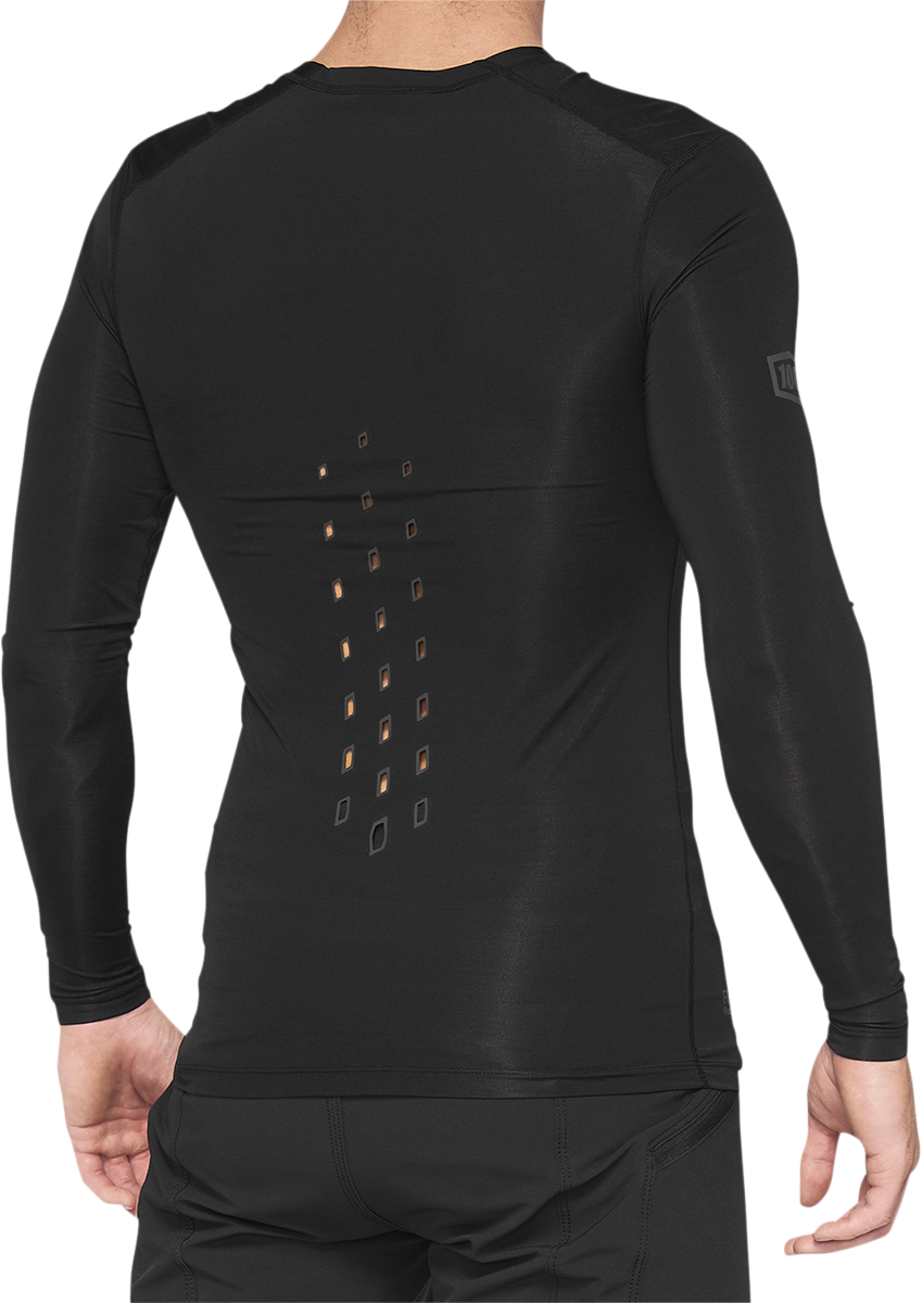 100% R-Core Concept Long-Sleeve Jersey - Black - Large 40004-00002