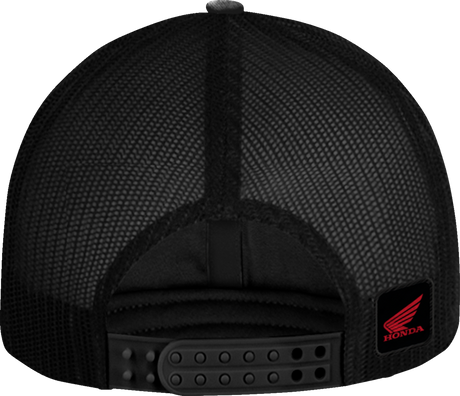 HONDA APPAREL Honda Trucker Hat - Charcoal/Red NP21A-H3163