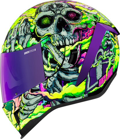 ICON Airform™ Helmet - Hippy Dippy - Purple - Large 0101-16027