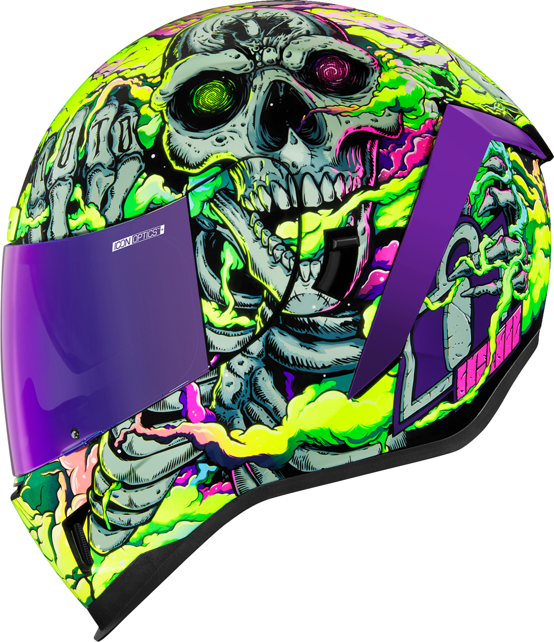 ICON Airform™ Helmet - Hippy Dippy - Purple - Small 0101-16025