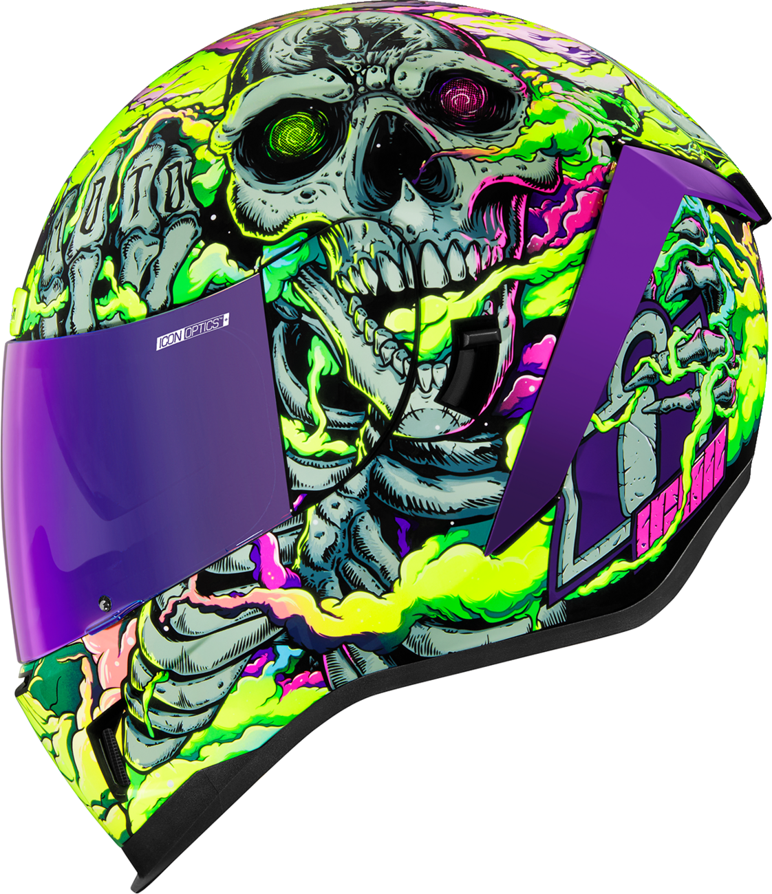 ICON Airform™ Helmet - Hippy Dippy - Purple - Large 0101-16027