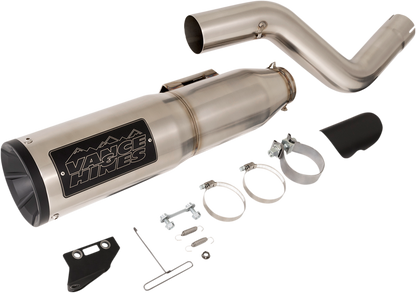 VANCE & HINES Adventure Hi-Output 450 Slip-On Muffler - Stainless Steel 16533