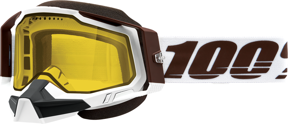 100% Racecraft 2 Snow Goggles - Snowbird - Yellow 50011-00005