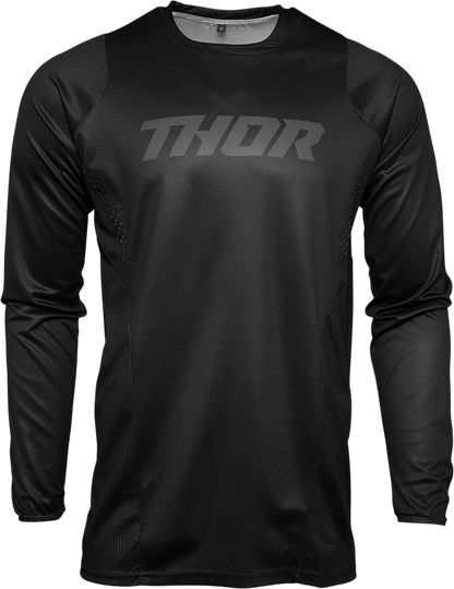 THOR Pulse Blackout Jersey - Black - Large 2910-6205