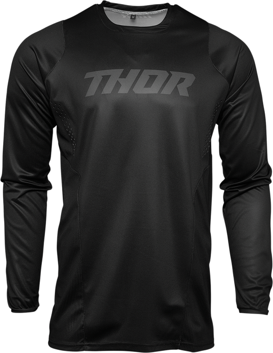 THOR Pulse Blackout Jersey - Black - Large 2910-6205