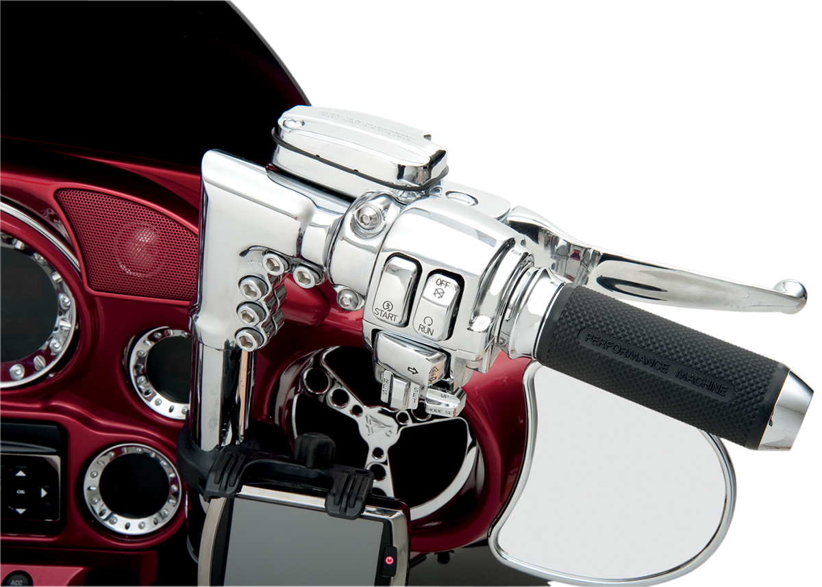 DRAG SPECIALTIES Handlebar Controls - Chrome YR APP F/FLHR S/B 08-16 H07-0780-A