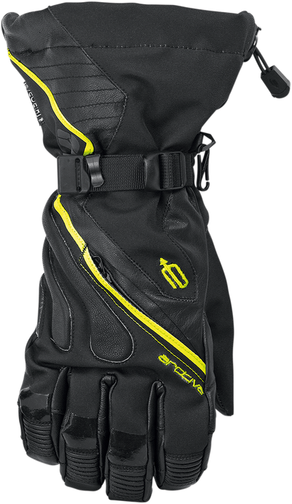 ARCTIVA Meridian Gloves - Black/Hi-Vis Yellow - Medium 3340-1207