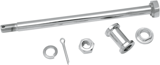 DRAG SPECIALTIES Axle - Rear - Chrome - Kit - 52-78 XL 16-0271-BC