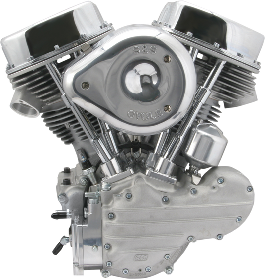 S&S CYCLE Complete Engine - P-93 Series 1970-1984 custom chassis with alternator-style primary 106-0821 0901-0180