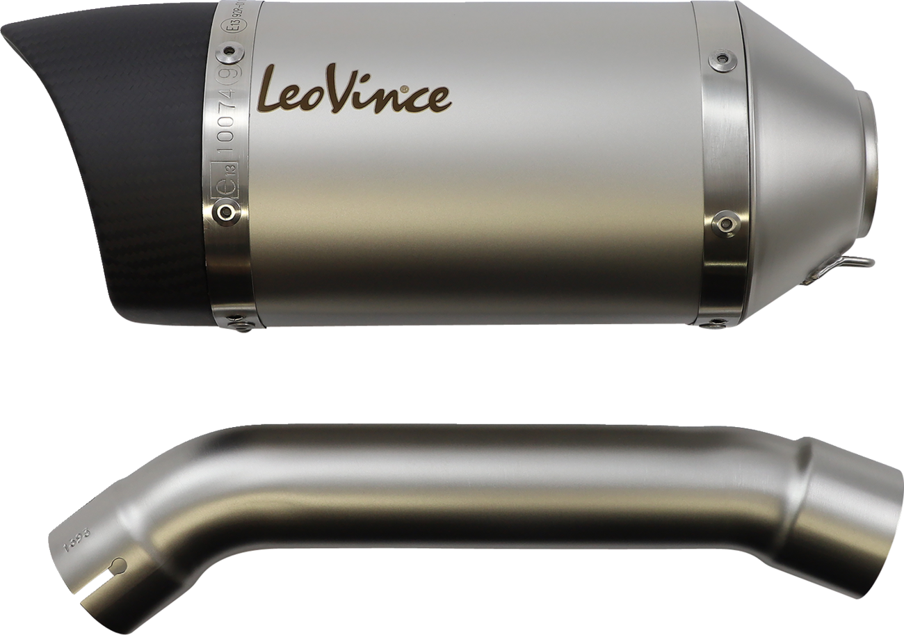 LEOVINCE LV Pro Slip-On Muffler - Stainless Steel 14395E