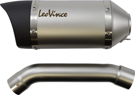 Silenciador deslizante LEOVINCE LV Pro - Acero inoxidable 14395E