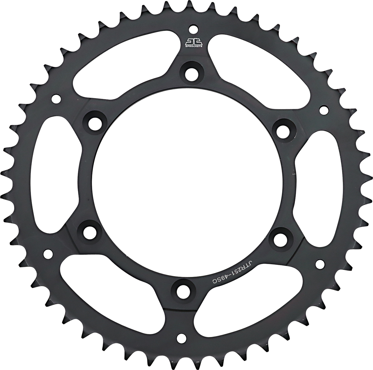 JT SPROCKETS Rear Sprocket - 49-Tooth - Yamaha JTR251.49SC