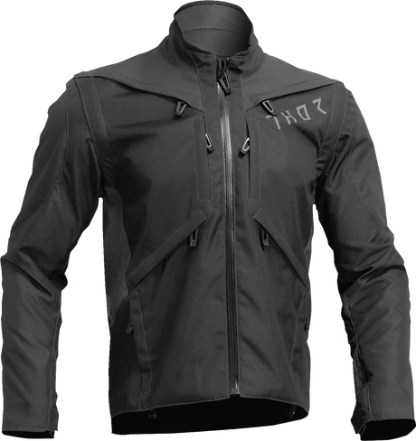 THOR Terrain Jacket - Black/Charcoal - Medium 2920-0698