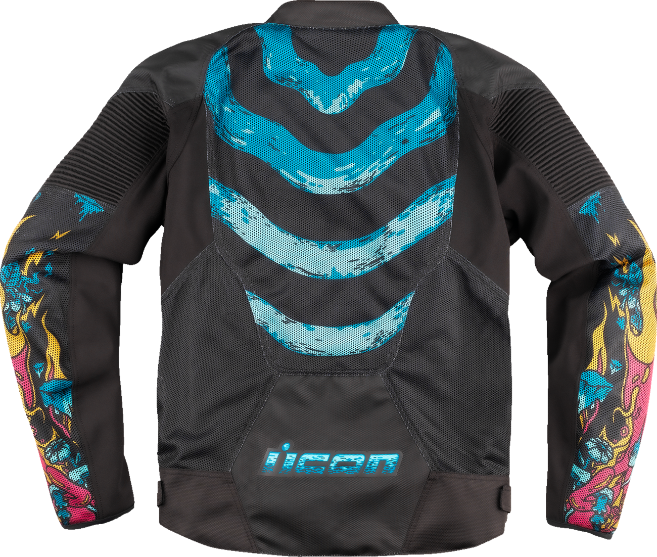 ICON Overlord3 Mesh Munchies™ Jacket - Teal - Small 2820-6724