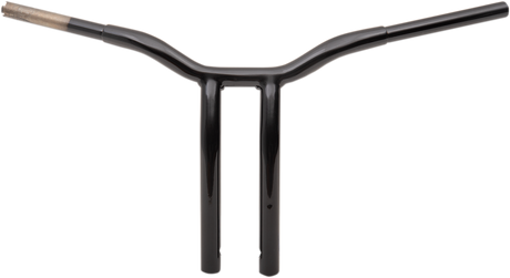 LA CHOPPERS Handlebar - Kage Fighter - One Piece - Bent - 14" - Black LA-7338-14B