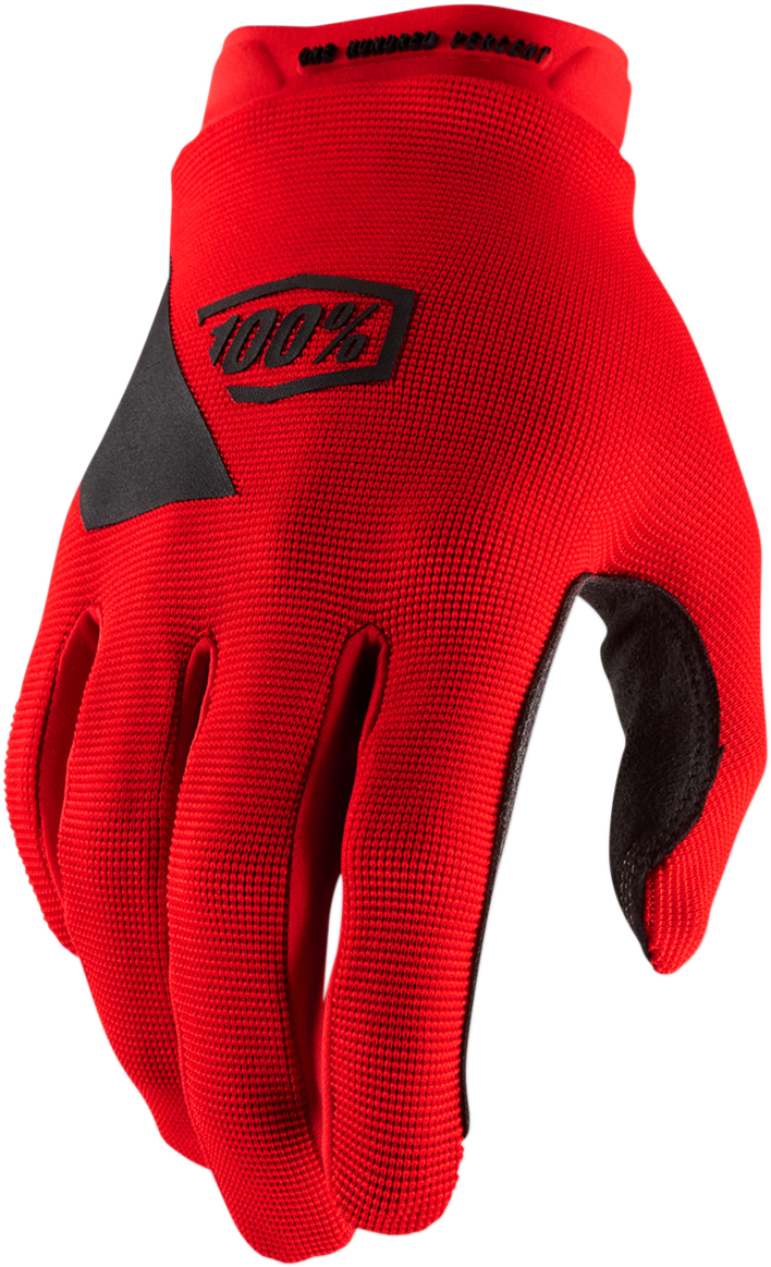 100% Youth Ridecamp Gloves - Red - XL 10012-00007