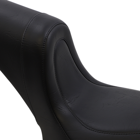 MUSTANG Seat - Fastback - Stitched - Black - Softail '00-'05 75779