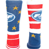 FMF FMF Flagged Socks - White - One Size  FA24194903