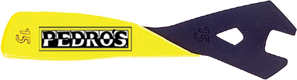 PEDROSCone Wrench W/Yellow Cushion Handle 15mm6461015
