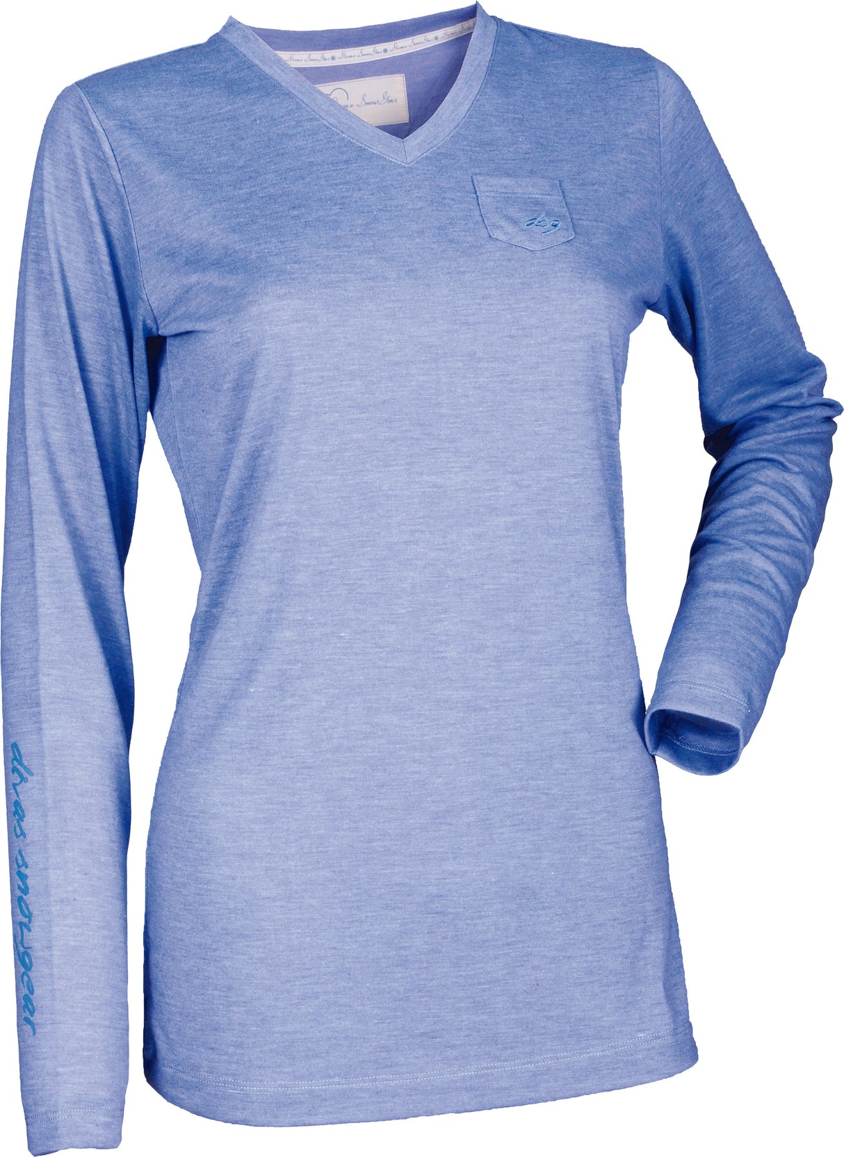 DSG Simple Long Sleeve Tee Dark Blue X 35540