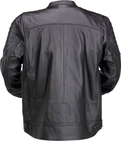 Z1R Widower Leather Jacket - Black - XL 2810-3972