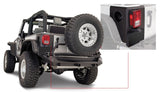 Bushwacker 07-18 Jeep Wrangler Trail Armor Rear Corners - Black 14009