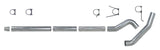 Diamond Eye KIT 5in CB MFLR RPLCMENT PIPE SGL AL: 2004.5-2007.5 DODGE CUMMINS 600 K5244A-RP