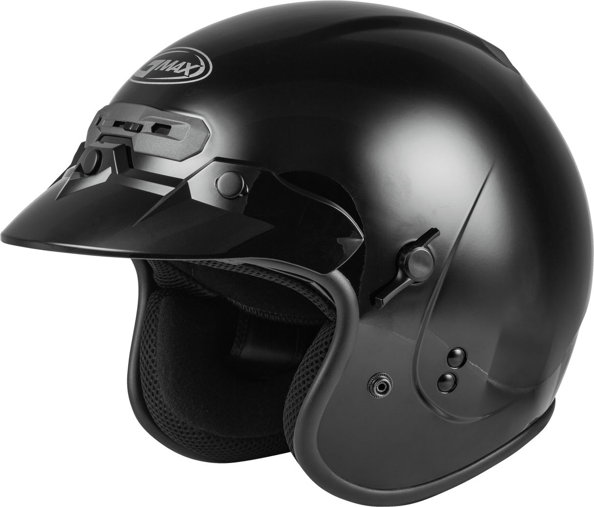 GMAX Gm-32 Open-Face Helmet Black Md G1320025