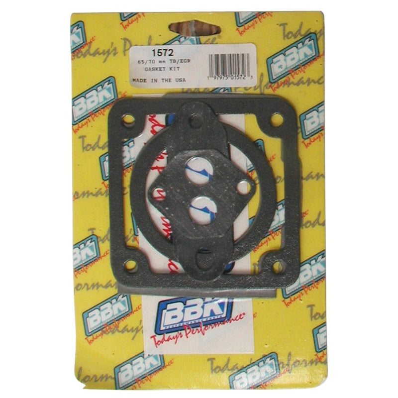 BBK 86-93 Mustang 5.0 65 70mm Throttle Body Gasket Kit 1572