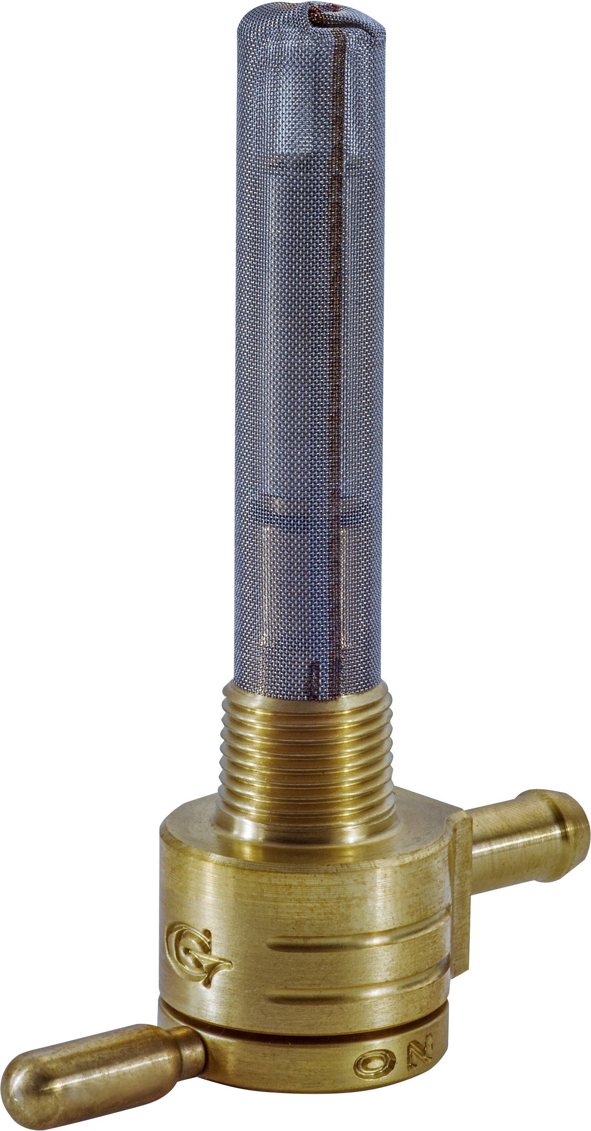 GOLAN 3/8 Npt Petcock Straight Brass 5/16 Hose 75-516S-BS