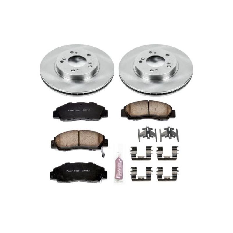 Power Stop 97-01 Acura Integra Front Autospecialty Brake Kit KOE704